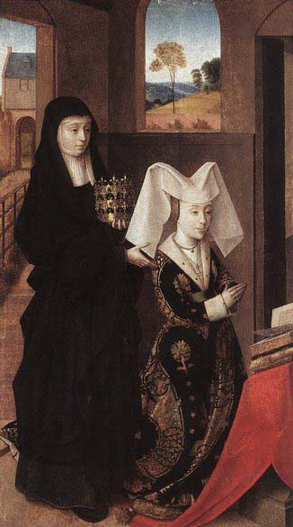 Petrus Christus Isabel of Portugal with St Elizabeth